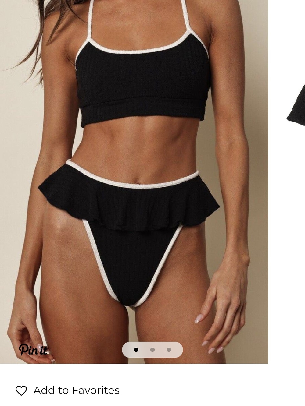 Montce Terry Tamarindo Bikini Bottoms